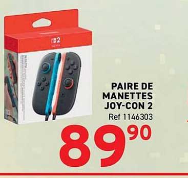 PAIRE DE MANETTES JOY-CON 2