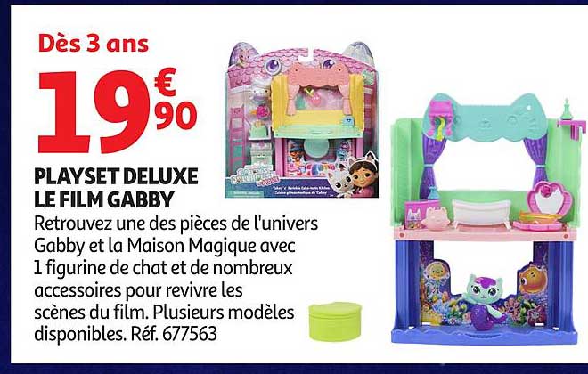 PLAYSET DELUXE LE FILM GABBY