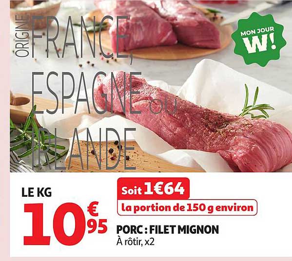 PORC : FILET MIGNON
