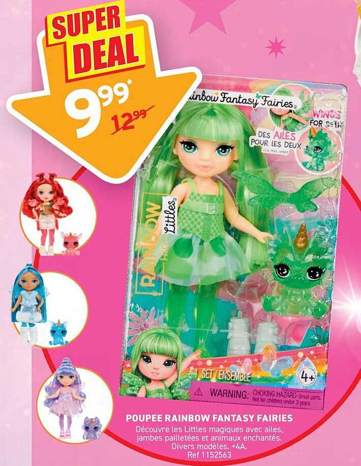 POUPÉE RAINBOW FANTASY FAIRIES