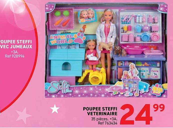 POUPEE STEFFI VETERINAIRE