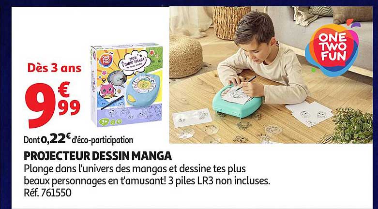 PROJECTEUR DESSIN MANGA