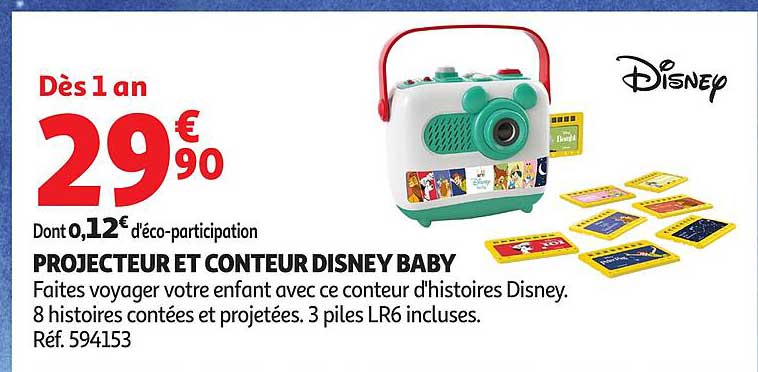 PROJECTEUR ET CONTEUR DISNEY BABY