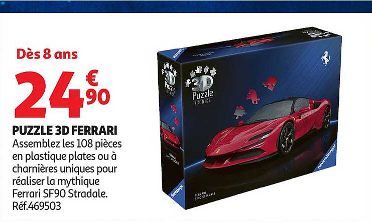 PUZZLE 3D FERRARI