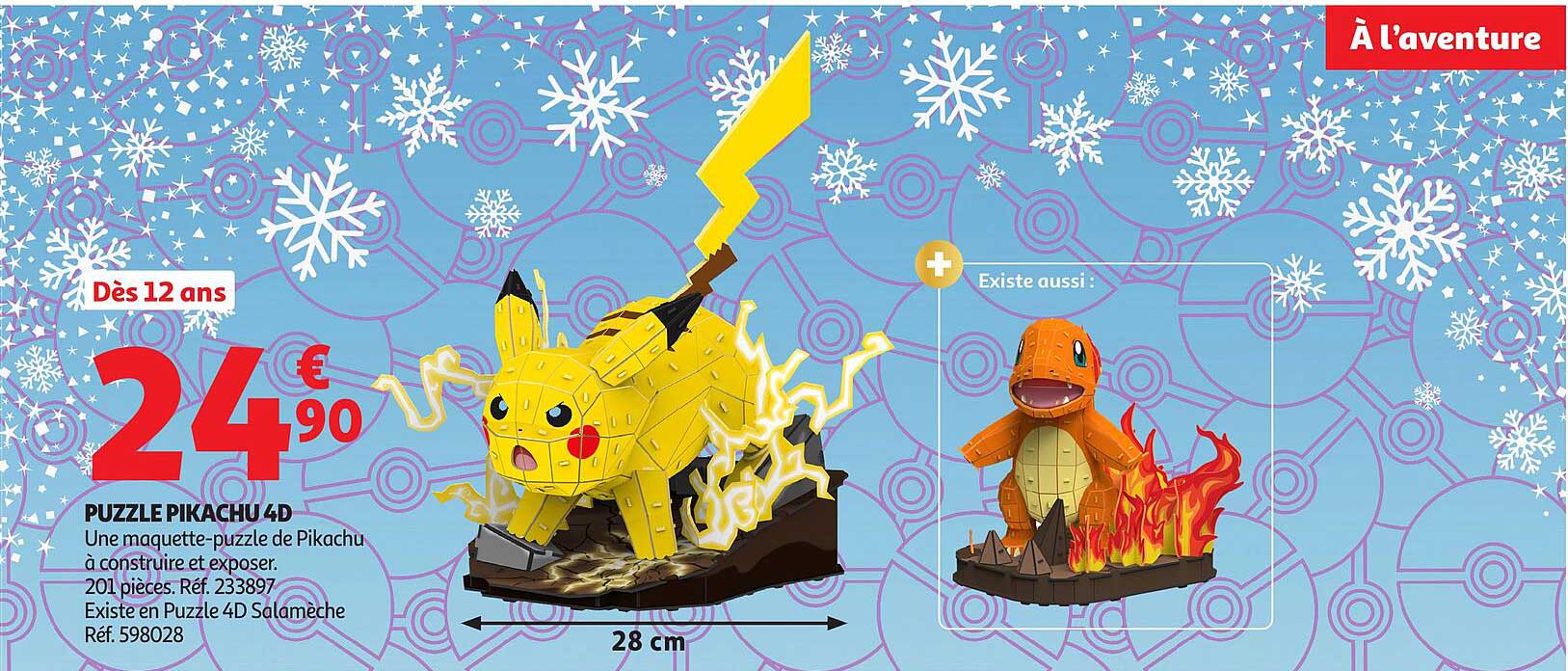 PUZZLE PIKACHU 4D
