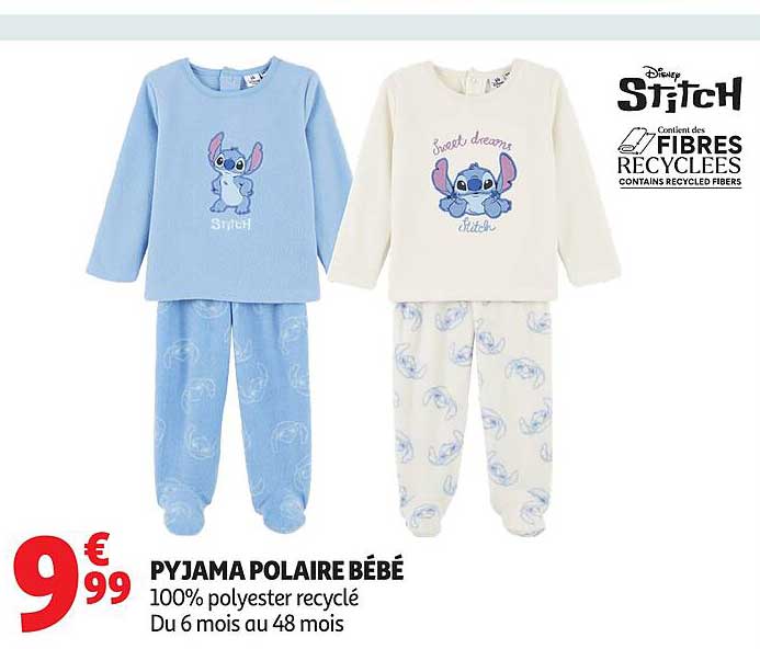 PYJAMA POLAIRE BÉBÉ