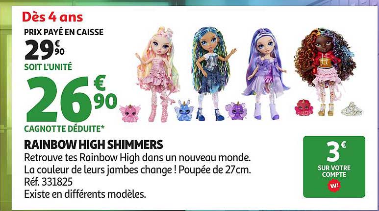 RAINBOW HIGH SHIMMERS