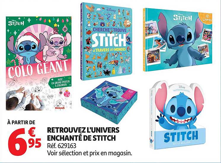 RETROUVEZ L'UNIVERS ENCHANTÉ DE STITCH
