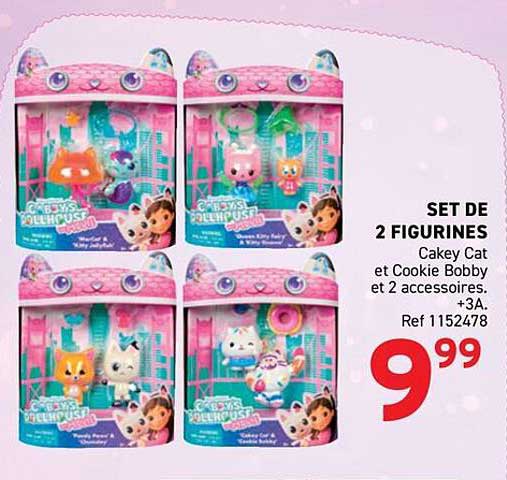 SET DE 2 FIGURINES