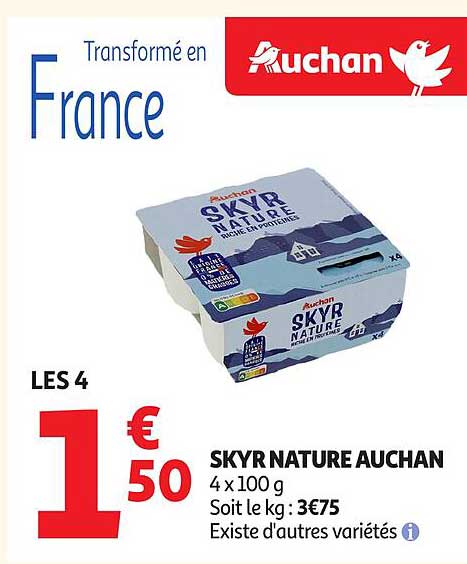 SKYR NATURE AUCHAN