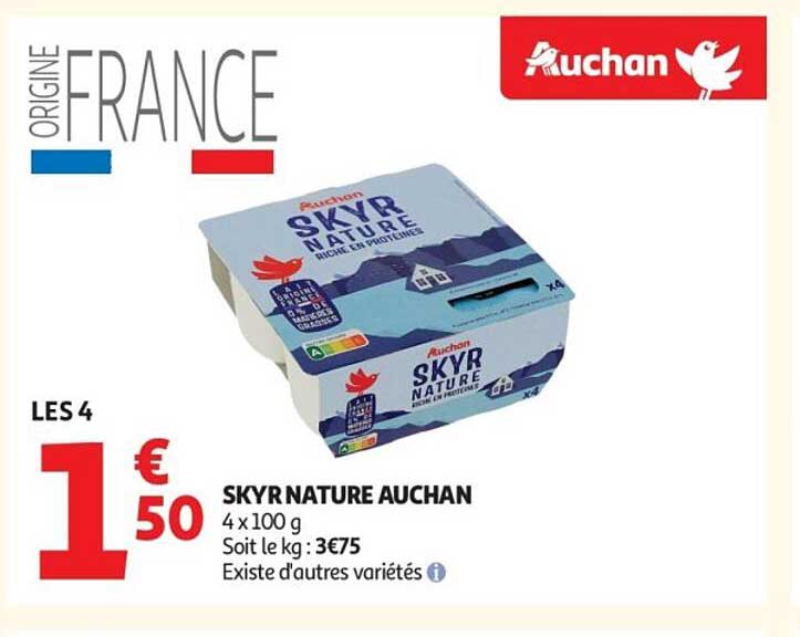 SKYR NATURE AUCHAN