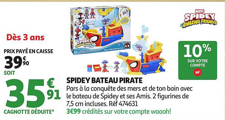 SPIDEY BATEAU PIRATE