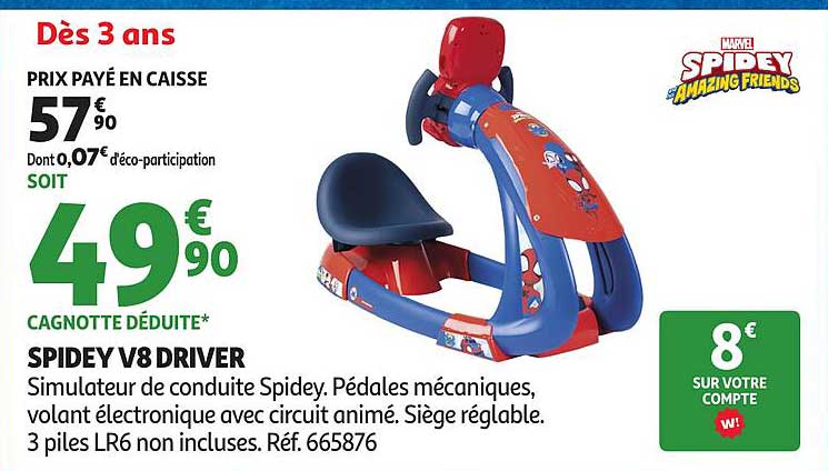 SPIDEY V8 DRIVER