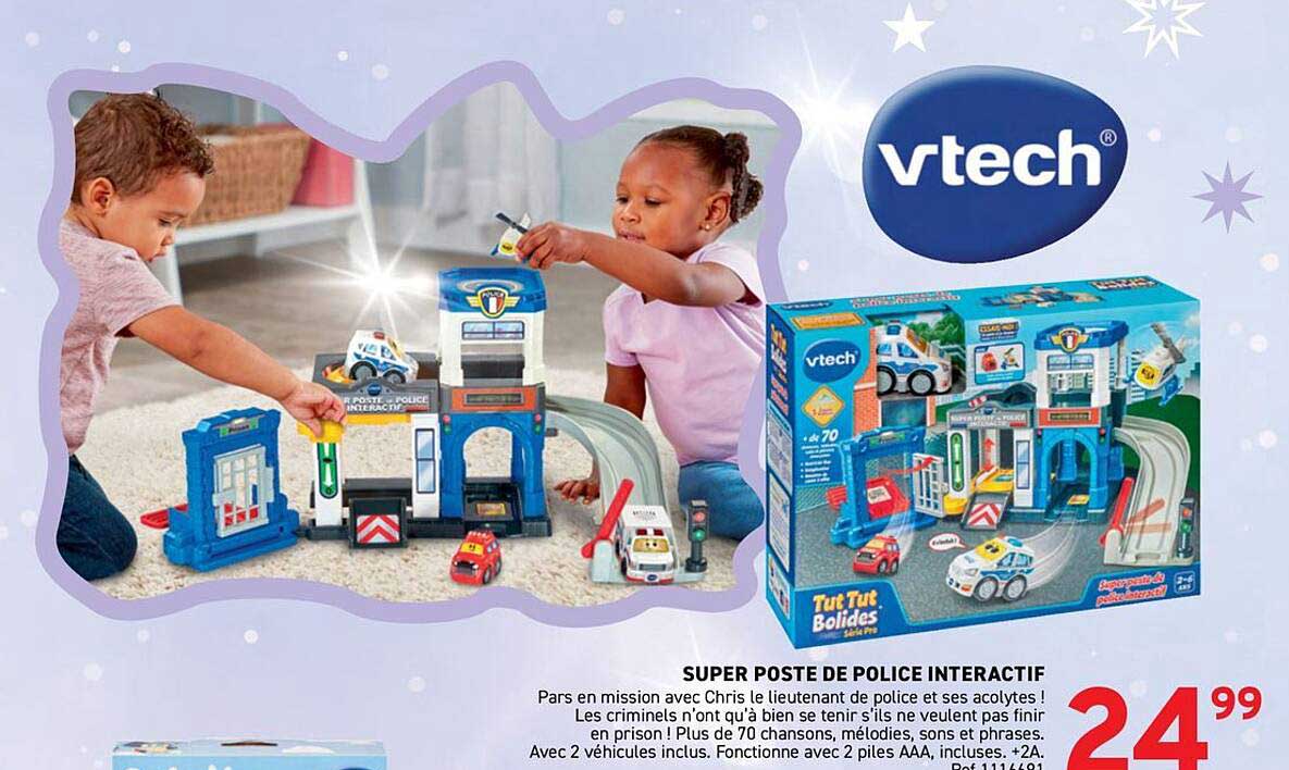 SUPER POSTE DE POLICE INTERACTIF