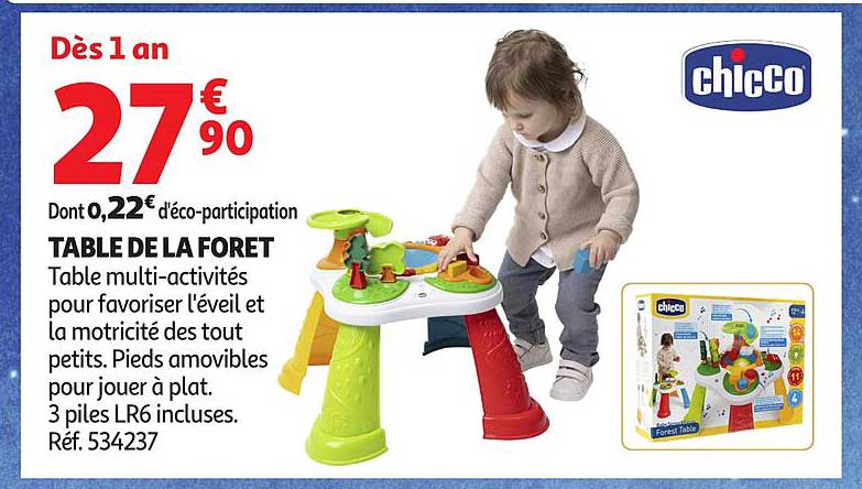 TABLE DE LA FORET