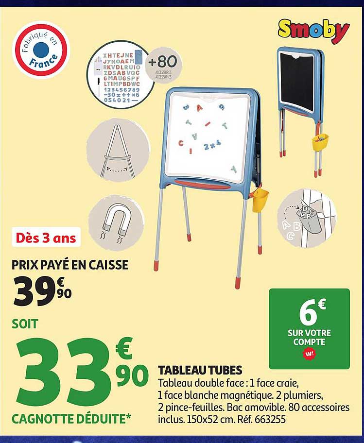 TABLEAU TUBES