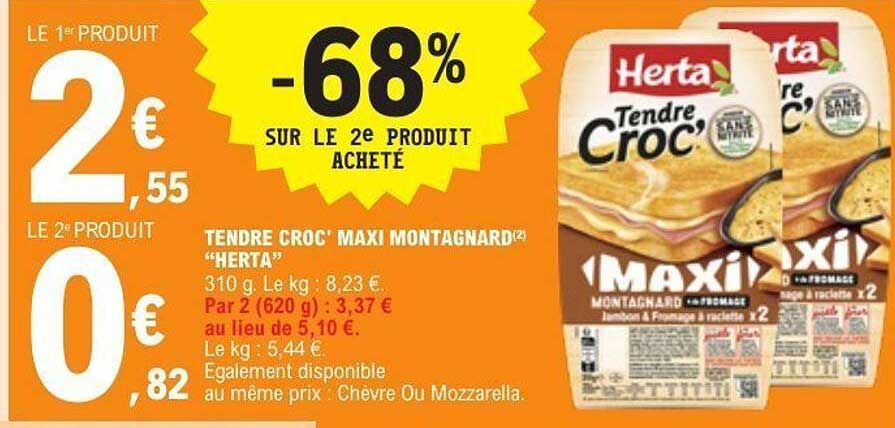 TENDRE CROC' MAXI MONTAGNARD 'HERTA'