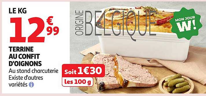 TERRINE AU CONFIT D’OIGNONS