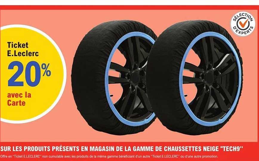 Ticket E.Leclerc 20% avec la Carte