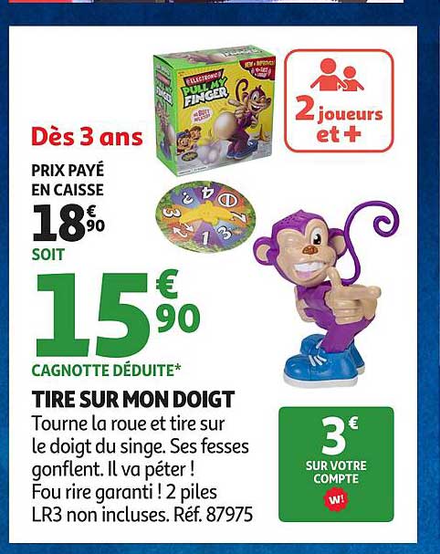 TIRE SUR MON DOIGT