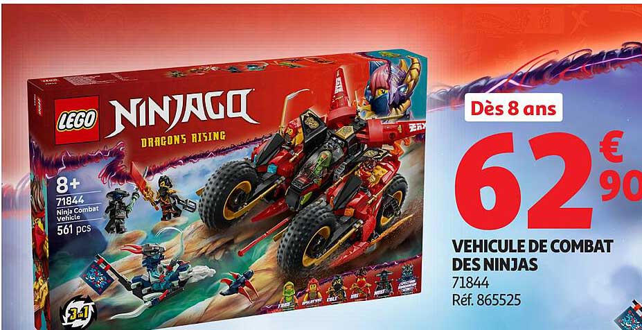 Véhicule de Combat des Ninjas 71844