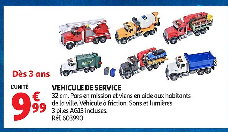 VÉHICULE DE SERVICE