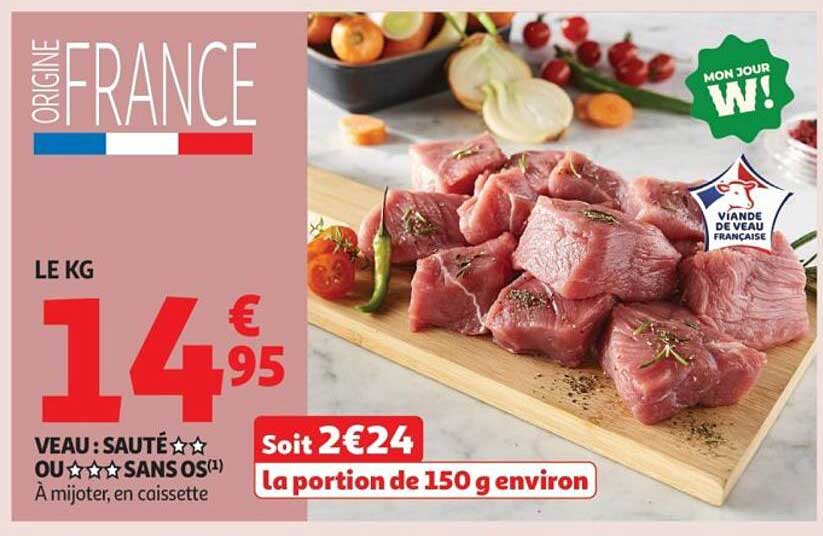 Viande de veau française