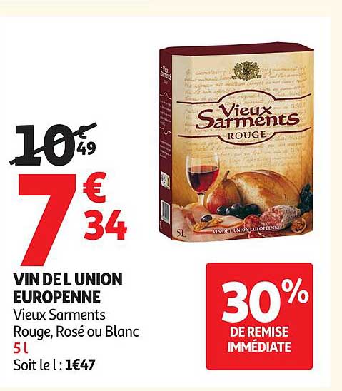 VIN DE L UNION EUROPEENNE