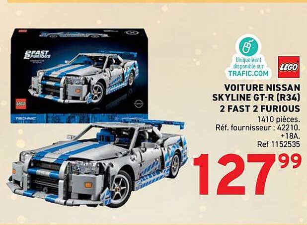 VOITURE NISSAN SKYLINE GT-R (R34) 2 FAST 2 FURIOUS