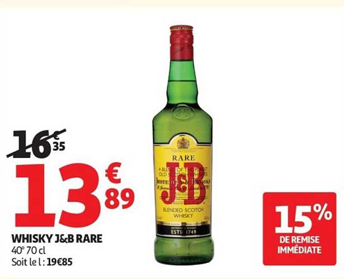 WHISKY J&B RARE