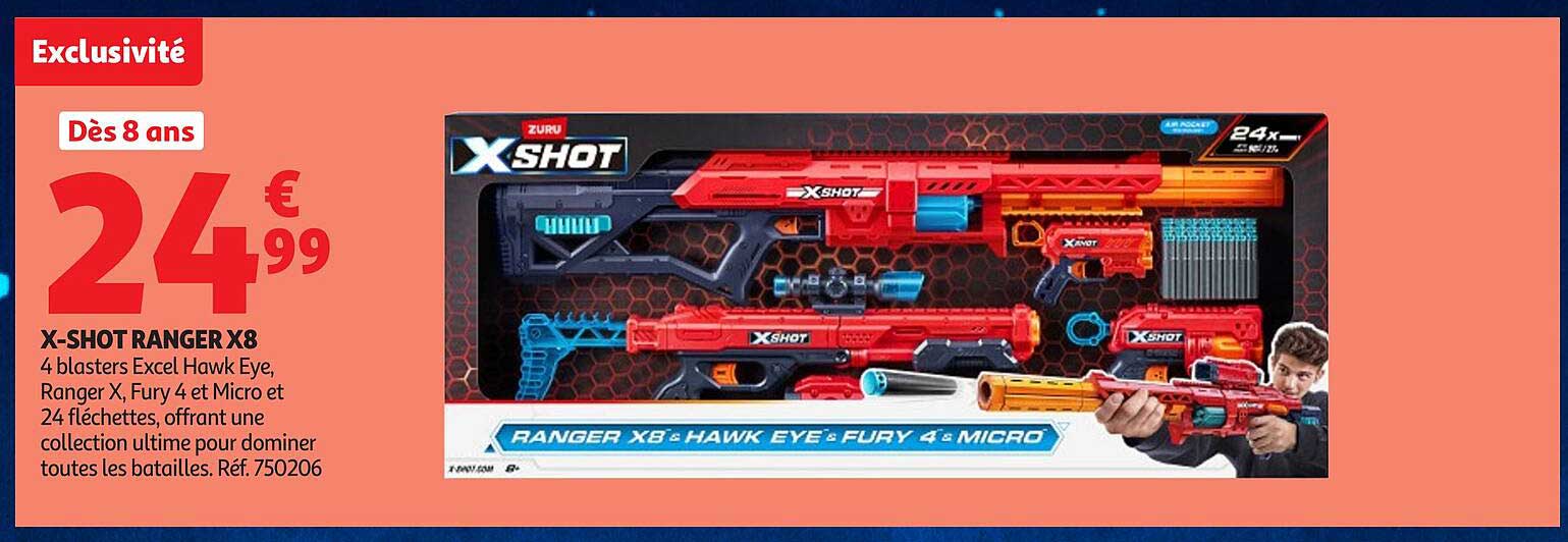 X-SHOT RANGER X8
