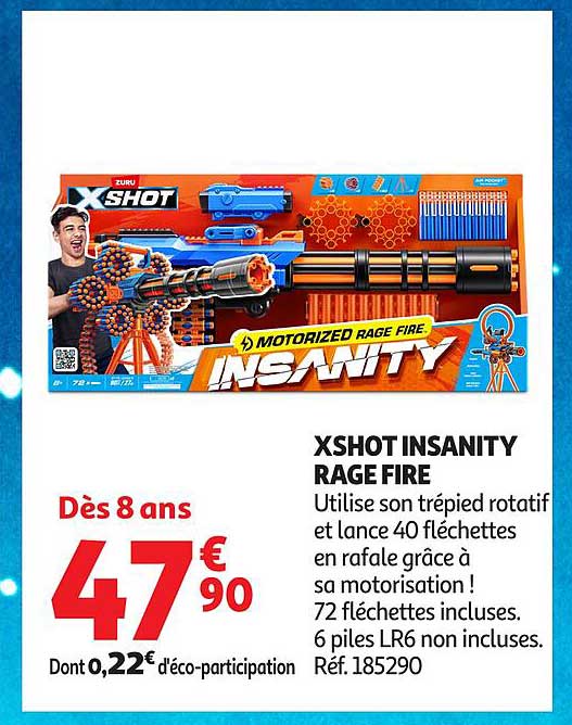 XSHOT INSANITY RAGE FIRE