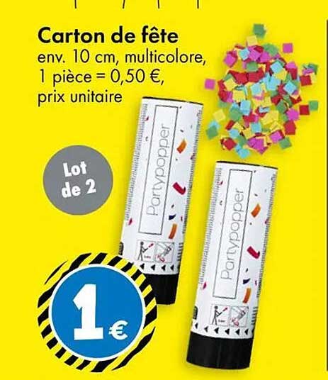 Carton de fête