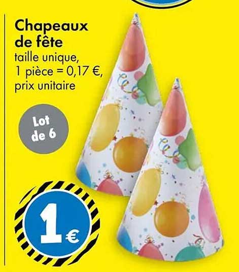 Chapeaux de fête