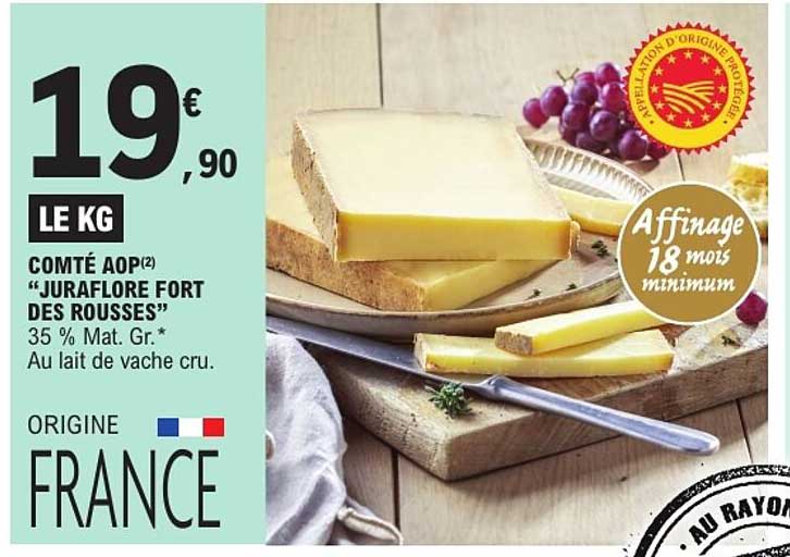 COMTÉ AOP "JURAFLORE FORT DES ROUSSES"