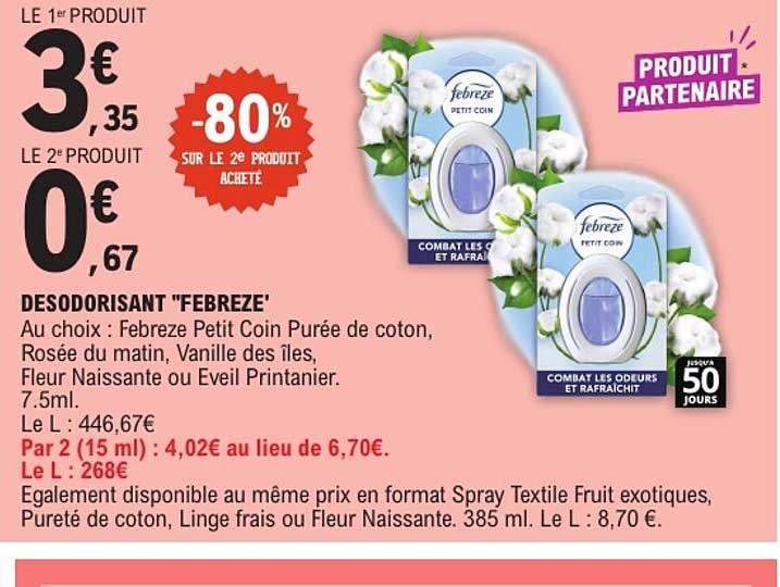 DESODORISANT "FEBREZE"