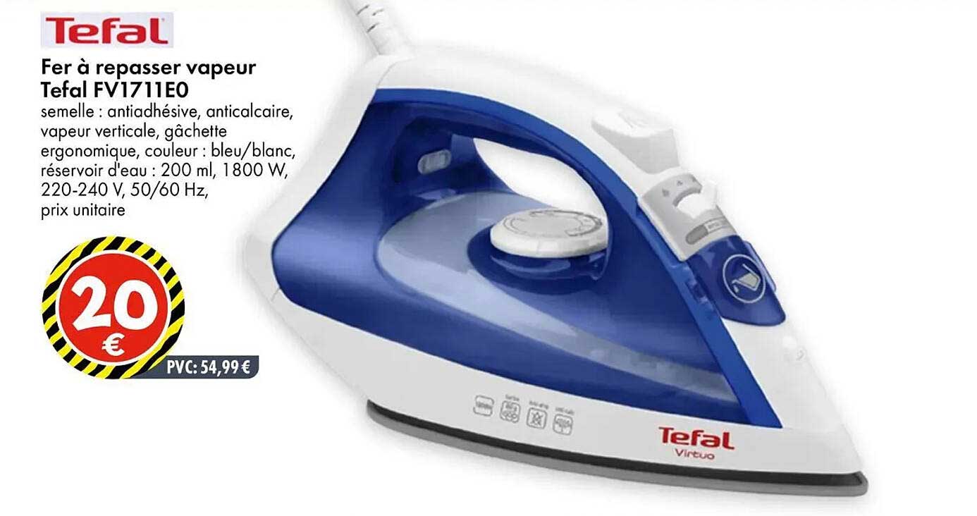 Fer à repasser vapeur Tefal FV1711E0