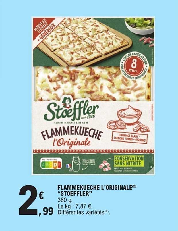 FLAMMEKUECHE L'ORIGINALE “STOEFFLER”