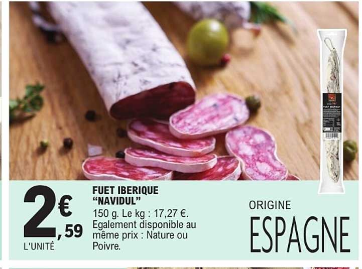 FUET IBERIQUE "NAVIDUL"