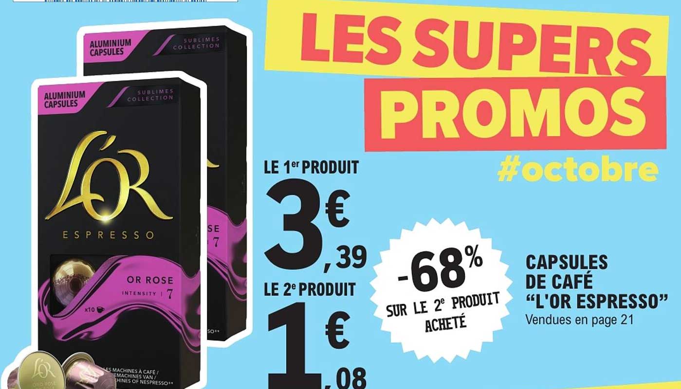 LES SUPERS PROMOS #octobre