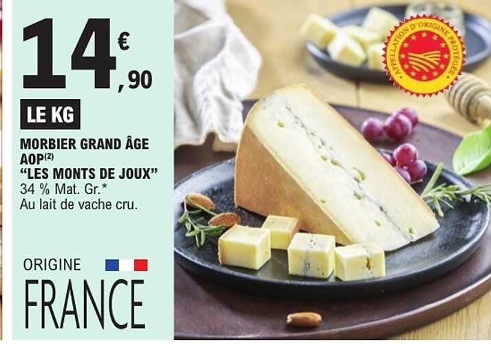 MORBIER GRAND ÂGE AOP(2) “LES MONTS DE JOUX”