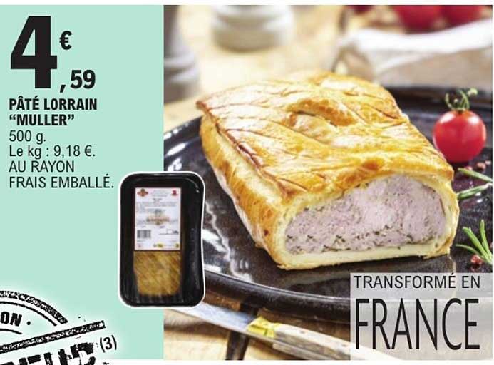 PÂTÉ LORRAIN “MULLER”