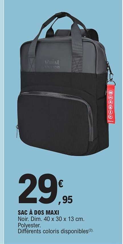SAC À DOS MAXI