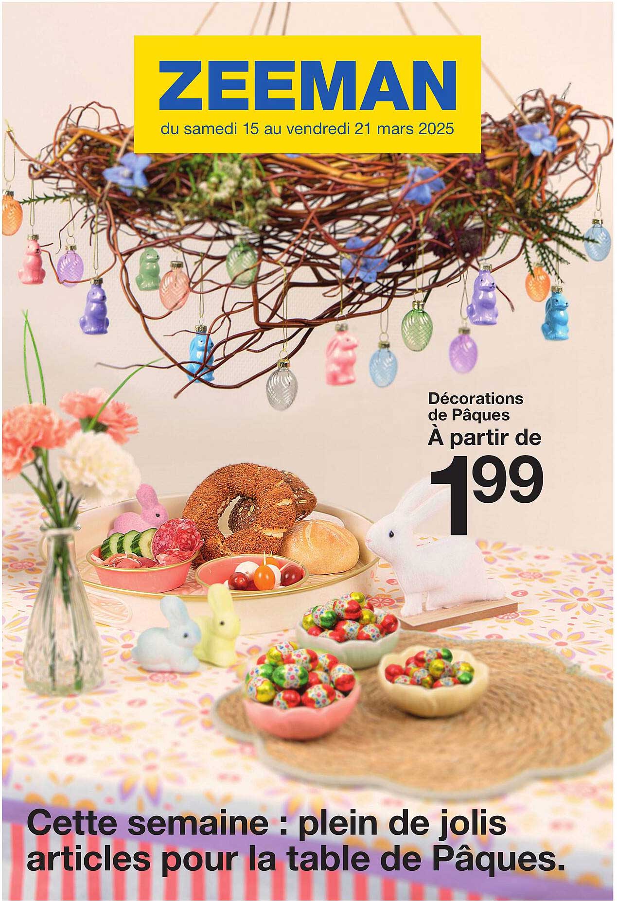Décorations de Pâques À partir de 1.99