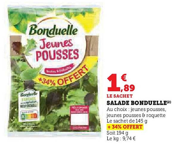 SALADE BONDUELLE