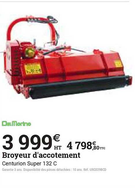 Broyeur d'accotement Centurion Super 132 C