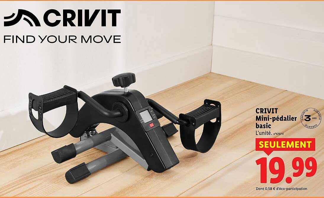 CRIVIT Mini-pédalier basic