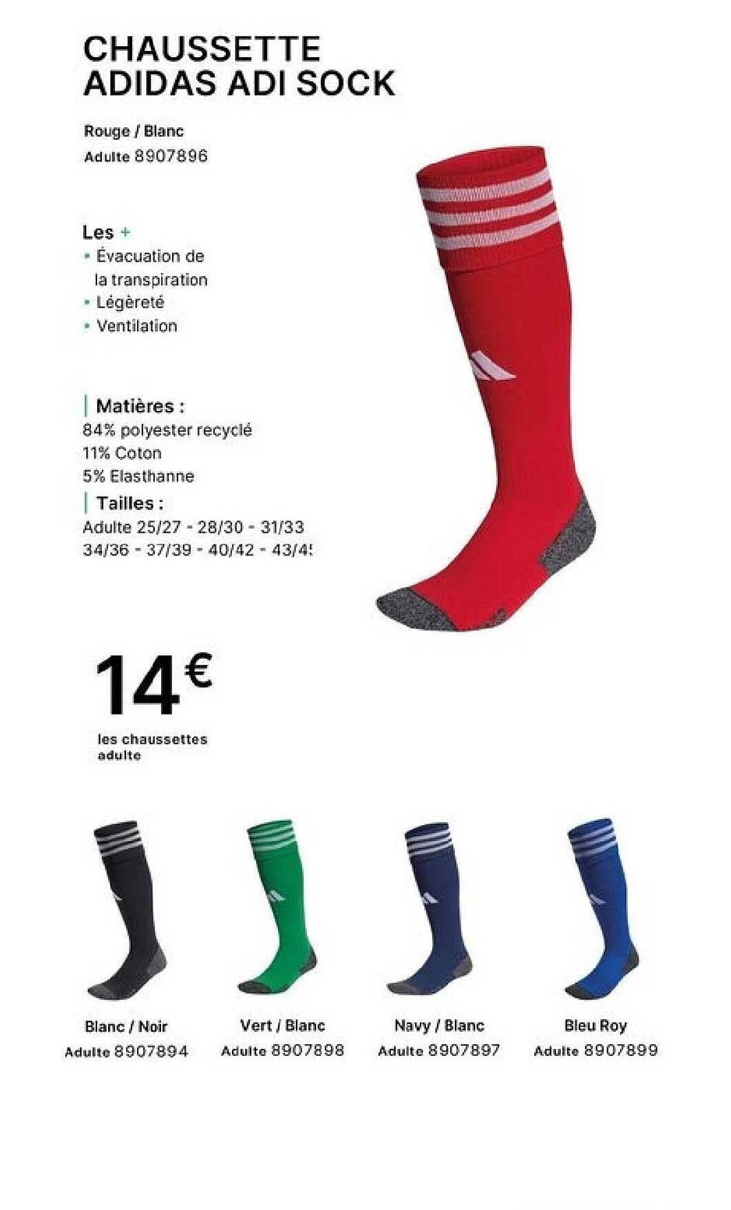 CHAUSSETTE ADIDAS ADI SOCK