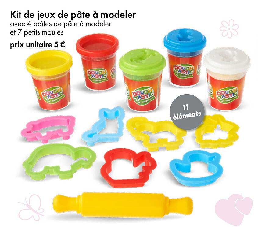 Kit de jeux de pâte à modeler