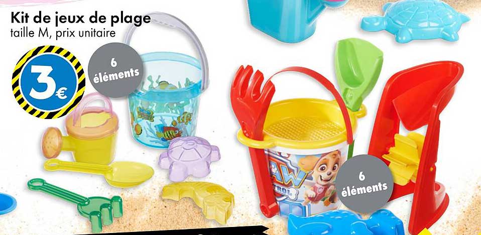 Kit de jeux de plage